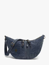 Crossbody Bag Denim Le voyage en panier Blue denim AHP339