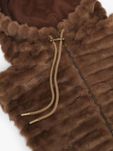 Scarf Le voyage en panier Brown accessoires AHC008-vue-porte
