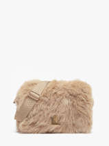 Sac Bandouli�re Doudou Le voyage en panier Beige doudou AHP311