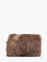 Shoulder Bag Doudou Le voyage en panier Brown doudou AHP311