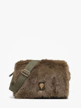 Shoulder Bag Doudou Le voyage en panier Green doudou AHP311