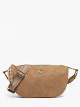 Shoulder Bag City Polyurethane Le voyage en panier Beige city AHP332