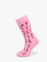 Chaussettes Bechili Besocks Rose socks women BECHILI