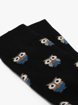 Chaussettes Besocks Noir socks men BEOWL-vue-porte