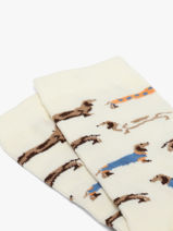 Socks Besocks Beige socks women L-vue-porte