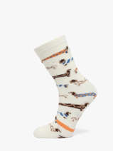 Socks Besocks Beige socks women L