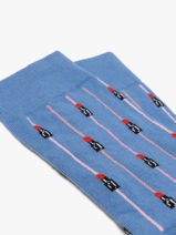 Socks Beemilyinparis Besocks Blue socks women LI-vue-porte