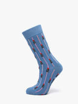 Chaussettes Beemilyinparis Besocks Bleu socks women LI