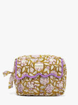 Trousse De Toilette � Rabat Carthage Coton Byzantine Vert accessoires CAR
