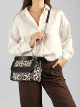 Crossbody Bag Ninon Lancel Black ninon A14235-vue-porte