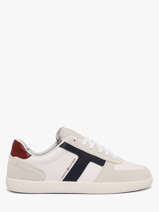 Sneakers En Cuir Tommy hilfiger Blanc men 6068YBS