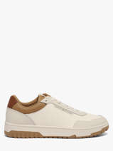 Sneakers In Leather Tommy hilfiger Beige men 59270GA