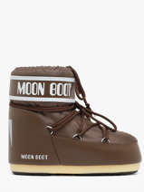 Bottes Icon Low Nylon Moon boot Marron women D1409340
