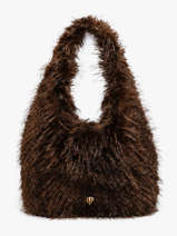 Shoulder Bag Doudou Le voyage en panier Brown doudou AHP318