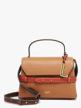 Crossbody Bag Faubourg Leather Lancel Brown faubourg A13949