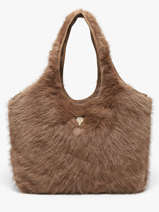 Shoulder Bag Doudou Le voyage en panier Brown doudou AHP312
