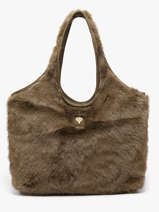Shoulder Bag Doudou Le voyage en panier Green doudou AHP312