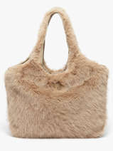 Sac Port� �paule Doudou Le voyage en panier Beige doudou AHP312