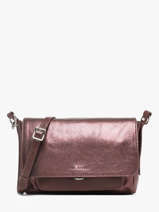 Small Leather Diane �clipse Crossbody Bag Paul marius Red eclipse DIANSECL
