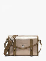 Sac Mini Indispensable �clipse Cuir Paul marius Or eclipse MINIECL
