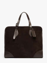 Shopping Bag La Suite Leather Paul marius Brown la suite CABALSUI