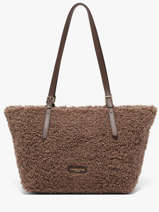 Sac Port� �paule Moumoute Lancaster Marron moumoute 92