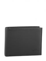 Wallet Leather Yves renard Black foulonne 2307