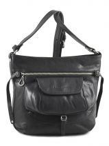 Shoulder Bag Soft Vintage Nova Leather Lancaster Black soft vintage nova 5761