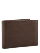 Wallet Caviar Leather Crinkles Brown caviar 14072