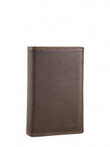 Wallet Leather Katana Brown marina 753017