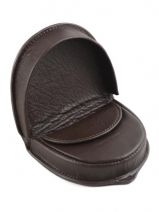 Porte-monnaie Marina Cuir Katana Marron marina 753034-vue-porte
