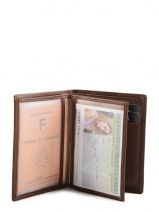 Leather Wallet Marina Katana Brown marina 753046-vue-porte