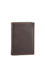 Wallet Leather Katana Brown marina 753096