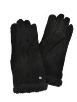Gloves Isotoner Black women gloves 68451