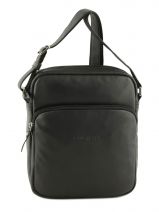 Crossbody Bag Lancaster Black soft vintage homme 320-12