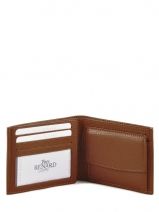 Wallet Leather Yves renard Brown foulonne 2307-vue-porte
