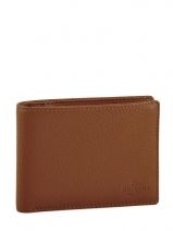 Wallet Foulonne Leather Yves renard Brown foulonne 2374