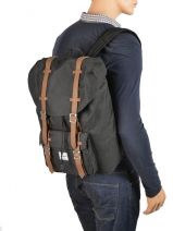 1 Compartment  Backpack  With 13" Laptop Sleeve Herschel Beige classics 10020-vue-porte