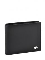 Wallet Fg Leather Lacoste Black fg NH1112FG
