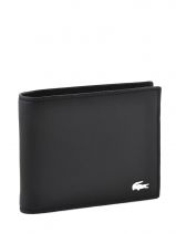 Wallet Leather Lacoste Black fg NH1112FG