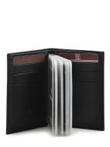 Card Holder Leather Hexagona Black confort 461007-vue-porte