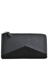 Wallet Vintage Leather Nat et nin Black vintage LINN