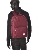 Backpack 1 Compartment Herschel Gray classics 10001-vue-porte