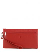 Continental Wallet Leather Hexagona Red confort 467211