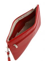 Continental Wallet Leather Hexagona Red confort 467211-vue-porte