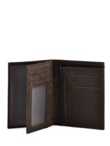 Wallet Leather Arthur & aston Brown diego 1438-800-vue-porte