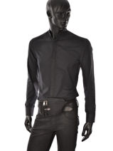 Sac Banane Eastpak Noir authentic K074-vue-porte