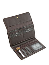 Continental Wallet Leather Katana Gold marina 753080-vue-porte