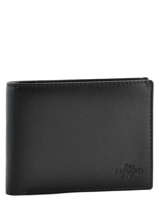 Wallet Foulonne Leather Yves renard Black foulonne 2374