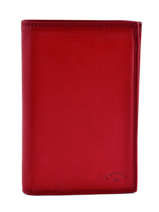 Wallet Marina Leather Katana Red marina 753017